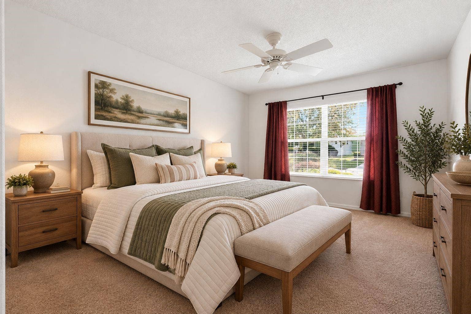 1563 EASTOVER TERRACE, The Villages, FL 32162 Virtually Staged Guest Bedroom #3