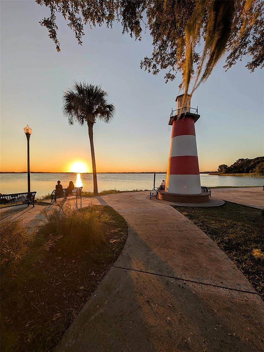 731 LIBERTY AVENUE, Mount Dora, FL 32757 Stoll to the Mount Dora Light house to enjoy the sunset.