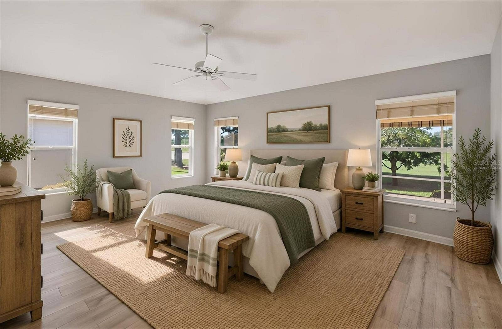 16840 SE 85TH SAPELO COURT, The Villages, FL 32162 Primary Bedroom-Virtually Staged