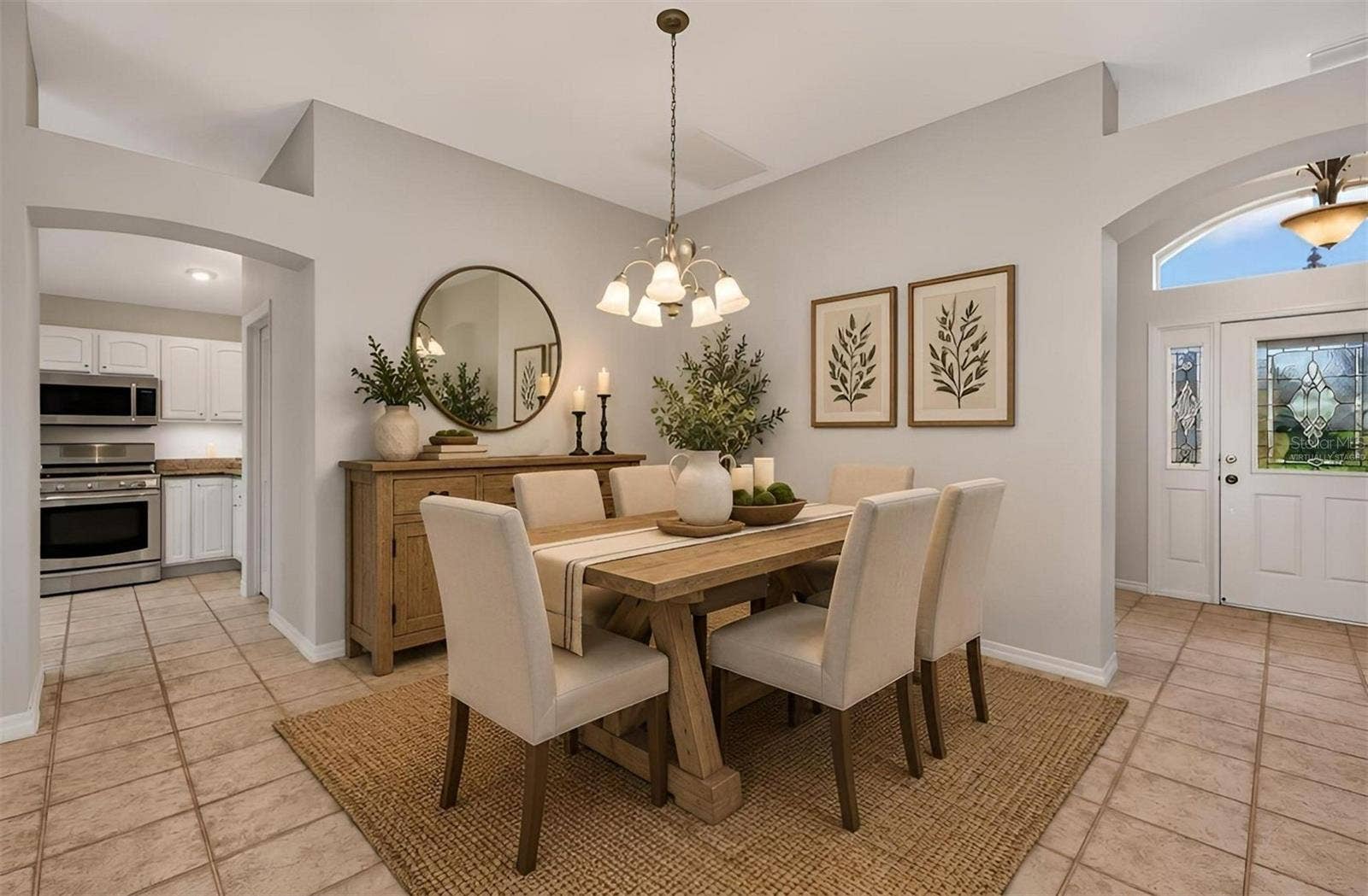 16840 SE 85TH SAPELO COURT, The Villages, FL 32162 Dining Room-Virtually Staged