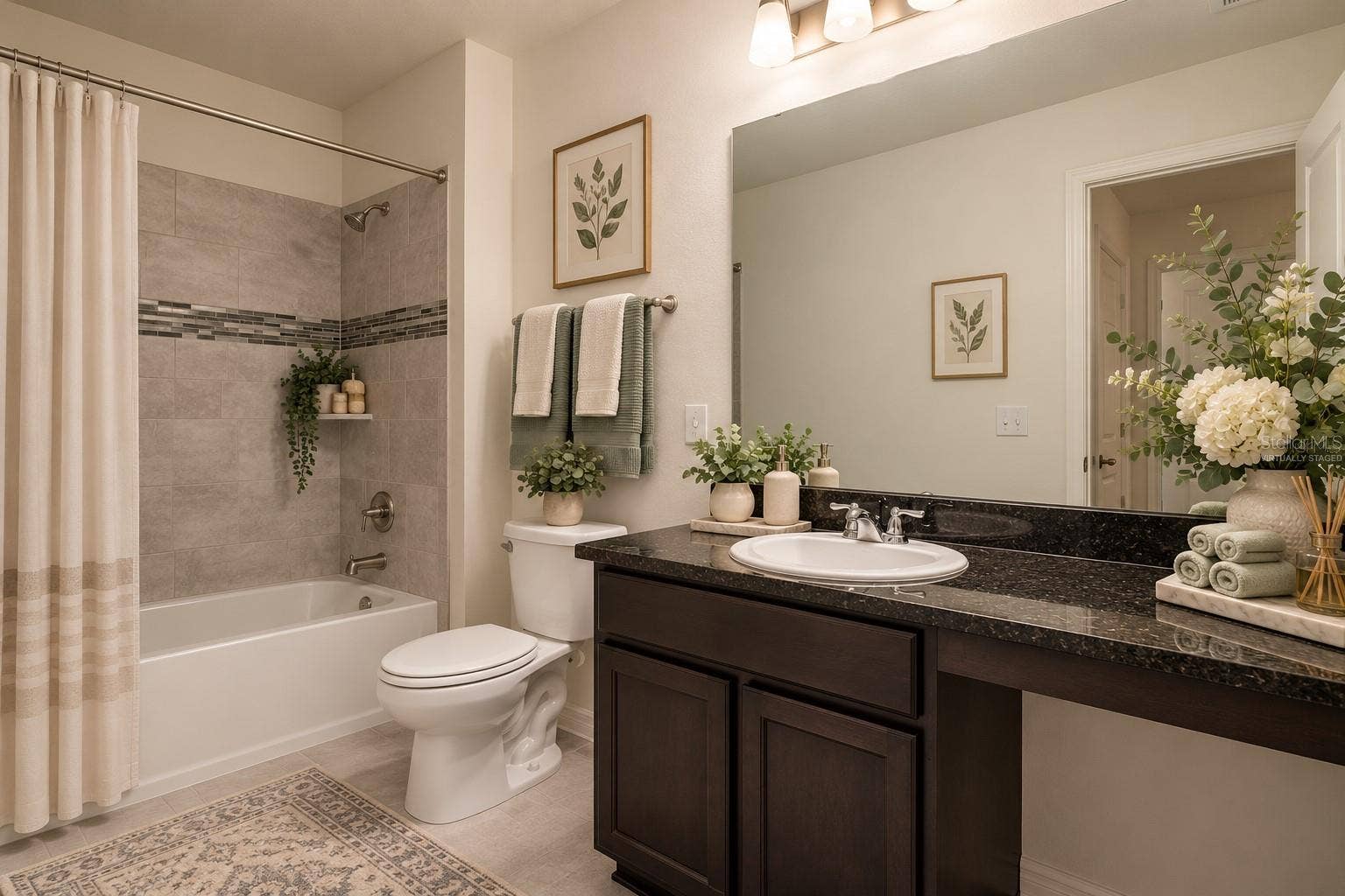 605 SARNER PASS WAY, Winter Haven, FL 33881 Bathroom 2 (Virtually Staged)