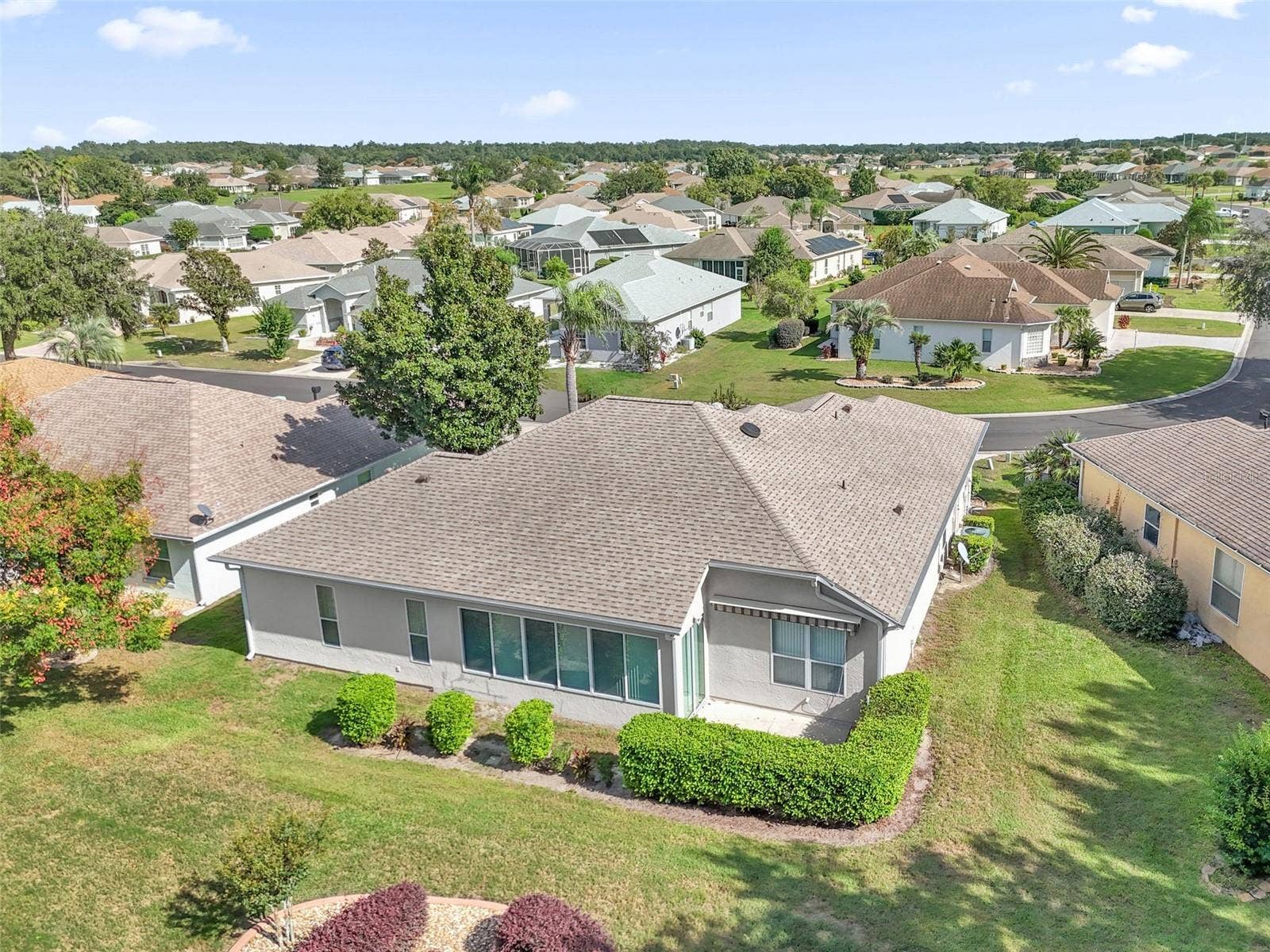 17648 SE 119TH AVENUE ROAD, Summerfield, FL 34491 Back Aerial