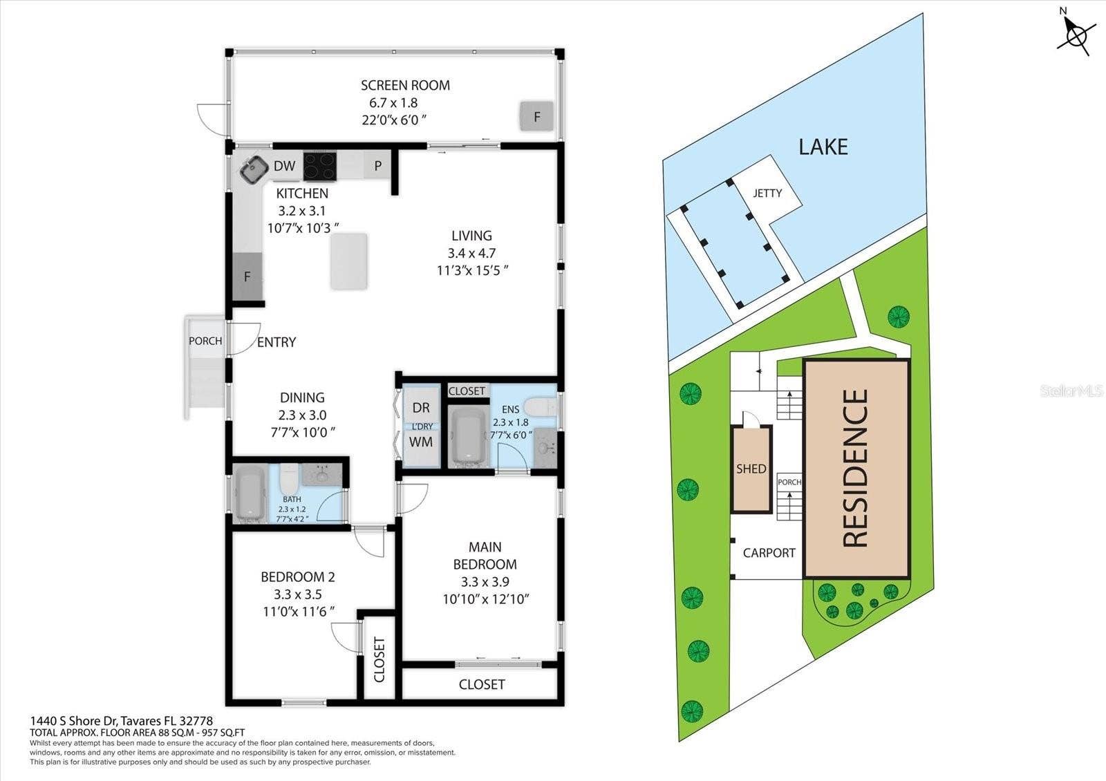 1440 S SHORE DRIVE, Tavares, FL 32778