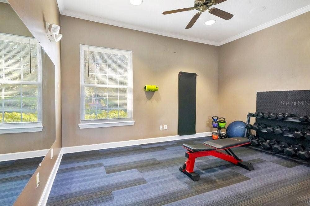 14238 FREDRICKSBURG DRIVE, #304, Orlando, FL 32837 Community Fitness Room