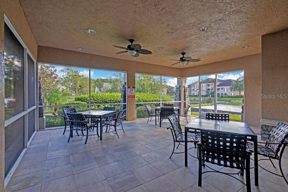 14238 FREDRICKSBURG DRIVE, #304, Orlando, FL 32837 Clubhouse Lanai