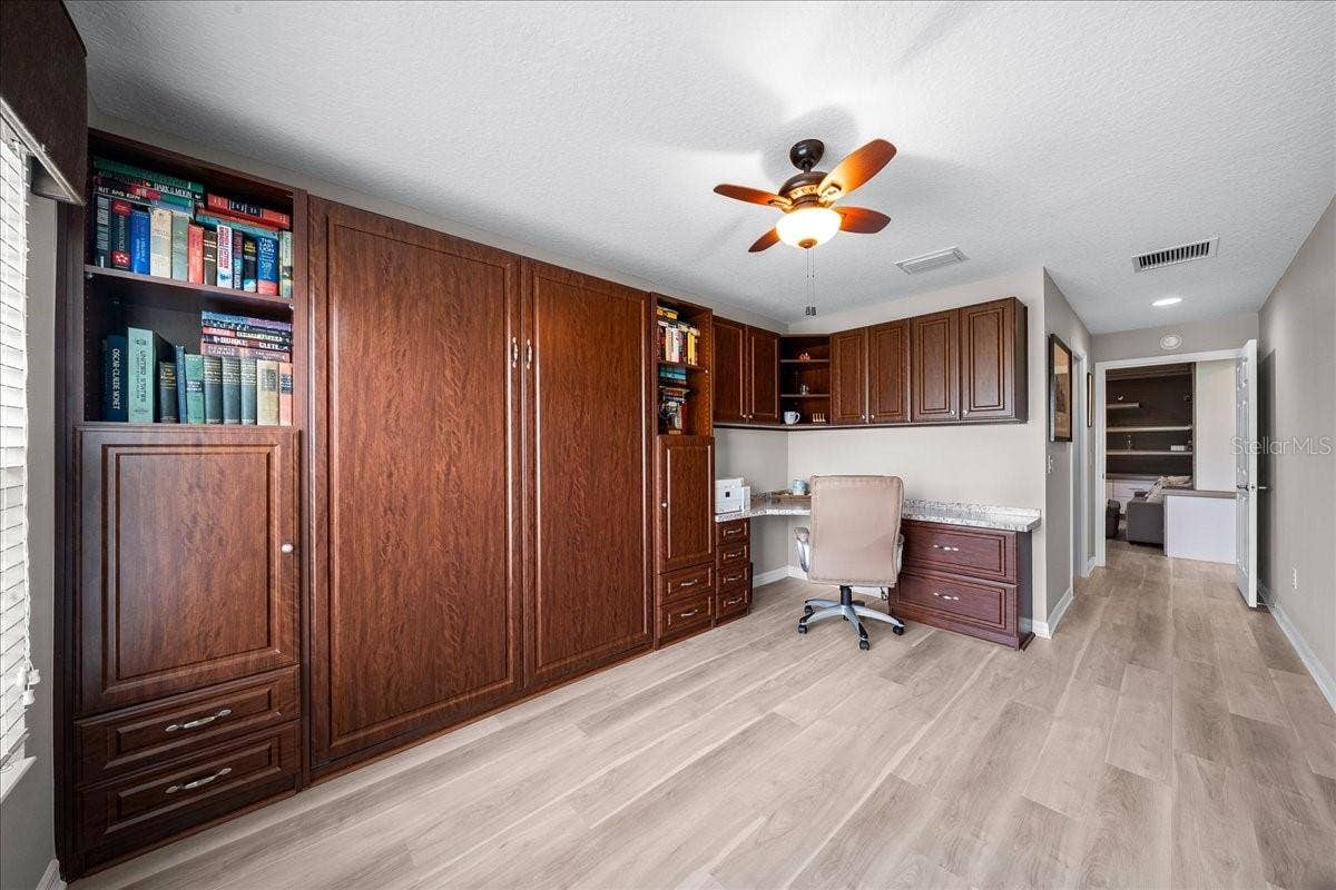 Customized Murphy Bed and Cabinets