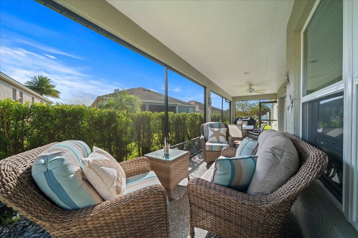 Privacy Landscaping Surround the Lanai