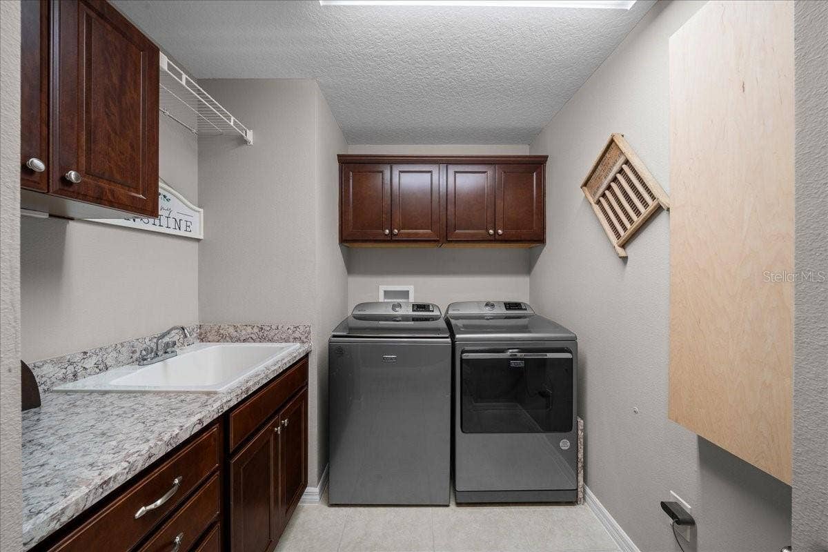 Laundry Room has Updated Appliances