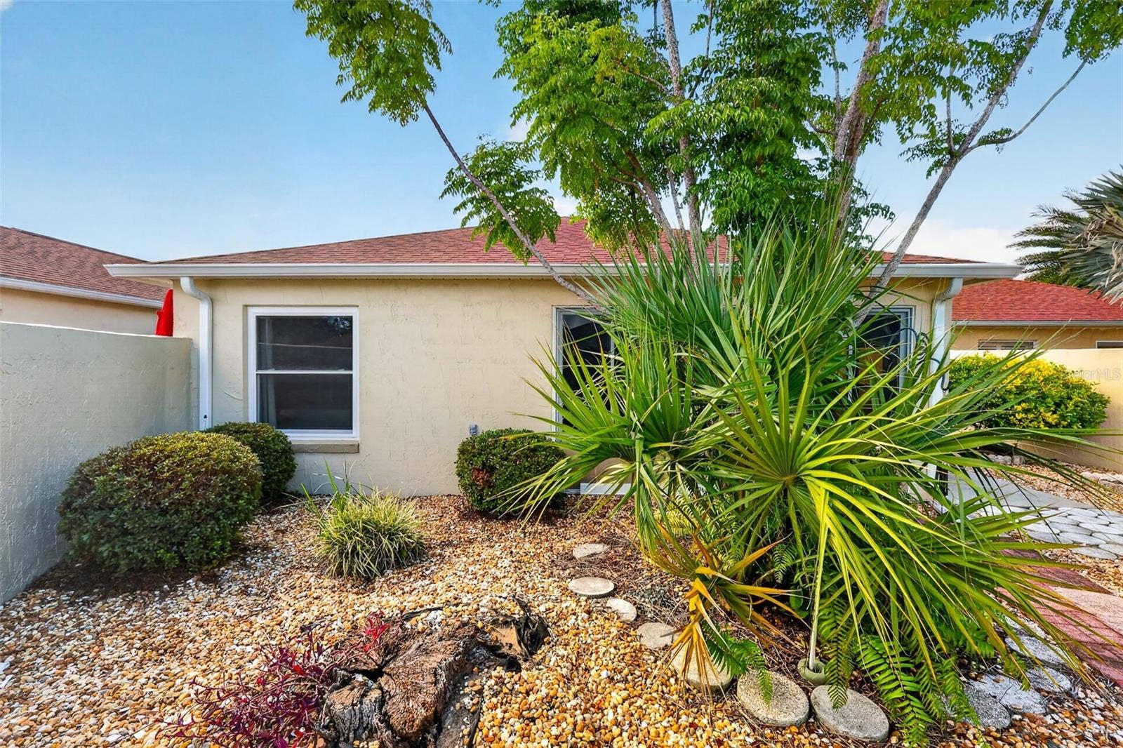 407 CARMEL AVENUE, The Villages, FL 32159 Rear Stoned Yard- NO GRASS!