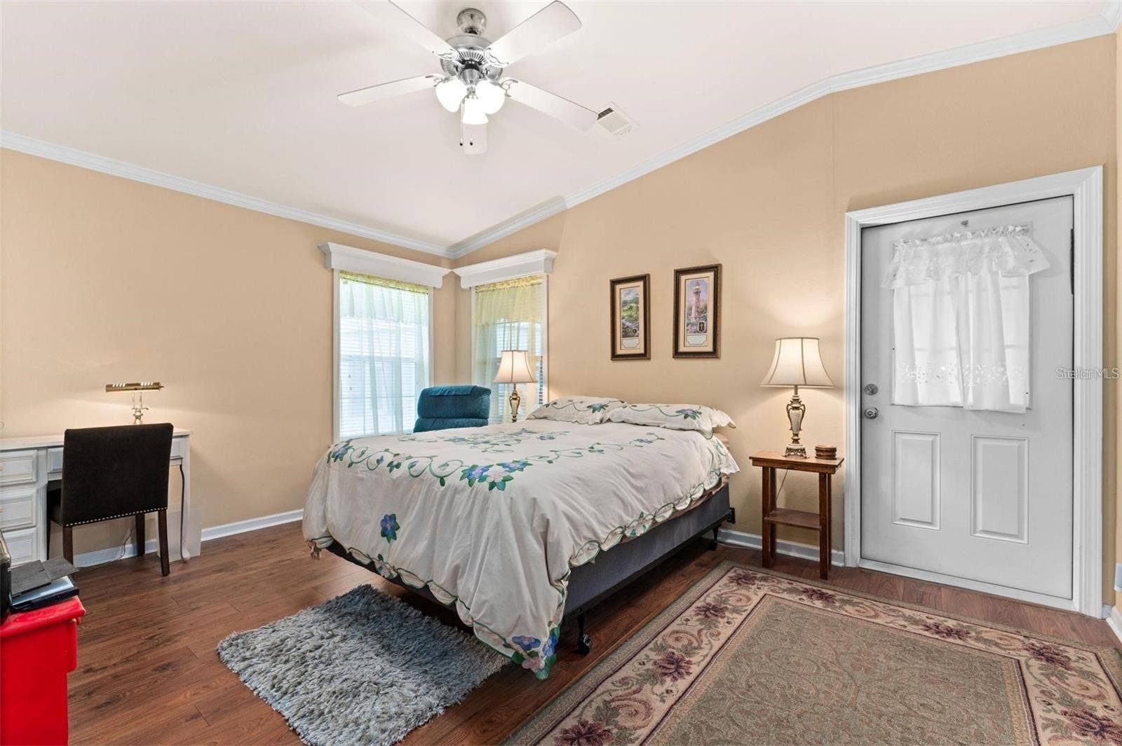 2417 VINDALE ROAD, Tavares, FL 32778 Primary bedroom Florida room access