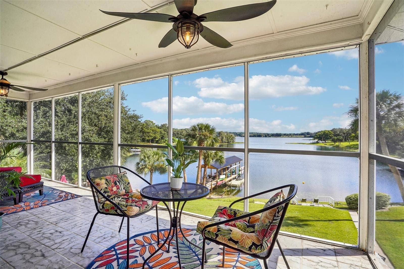1501 FAHNSTOCK STREET, Eustis, FL 32726 Main floor screened lanai