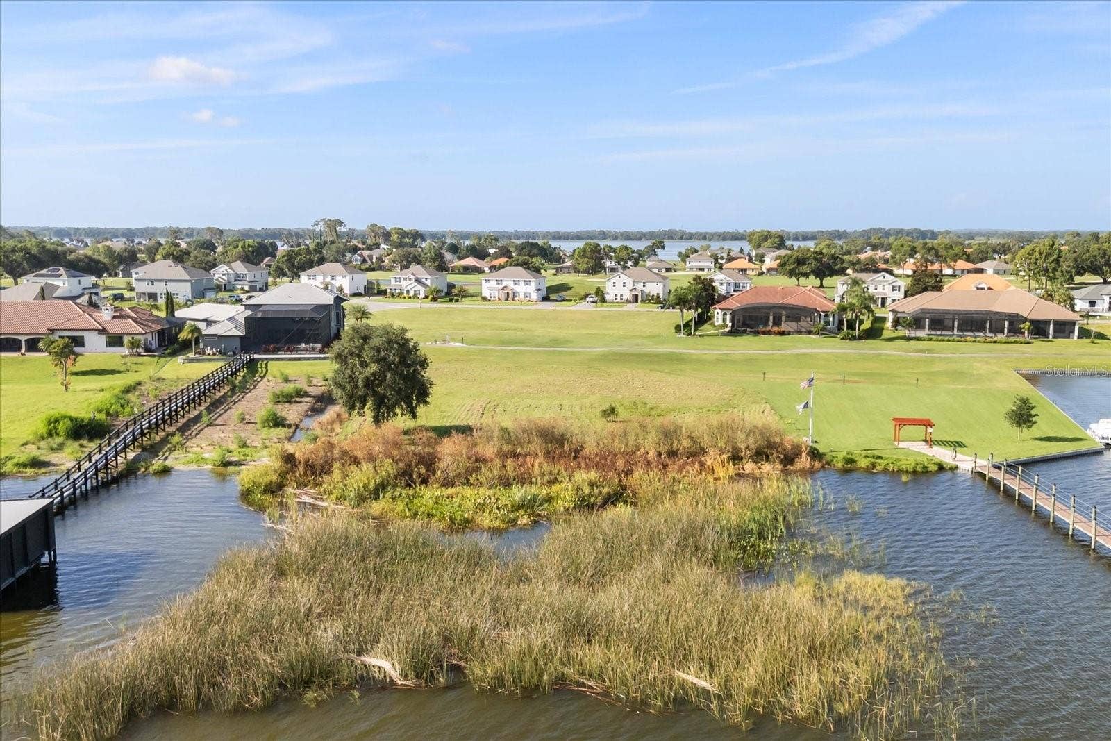17707 SAWGRASS RUN, Tavares, FL 32778 View from Lake Dora