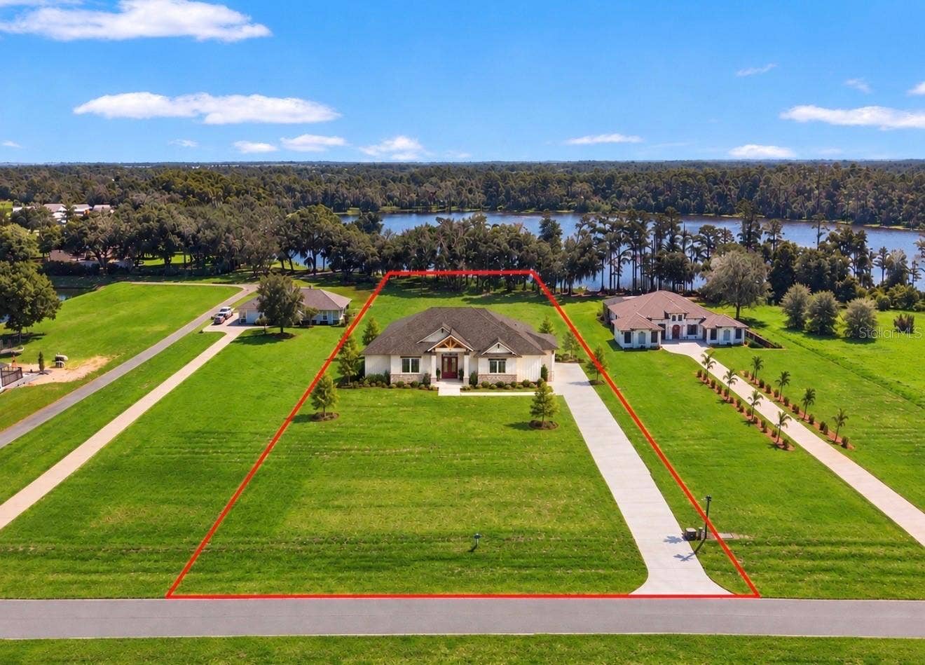 5084 LAKESHORE RANCH ROAD, Groveland, FL 34736 Rendering, may not be to scale