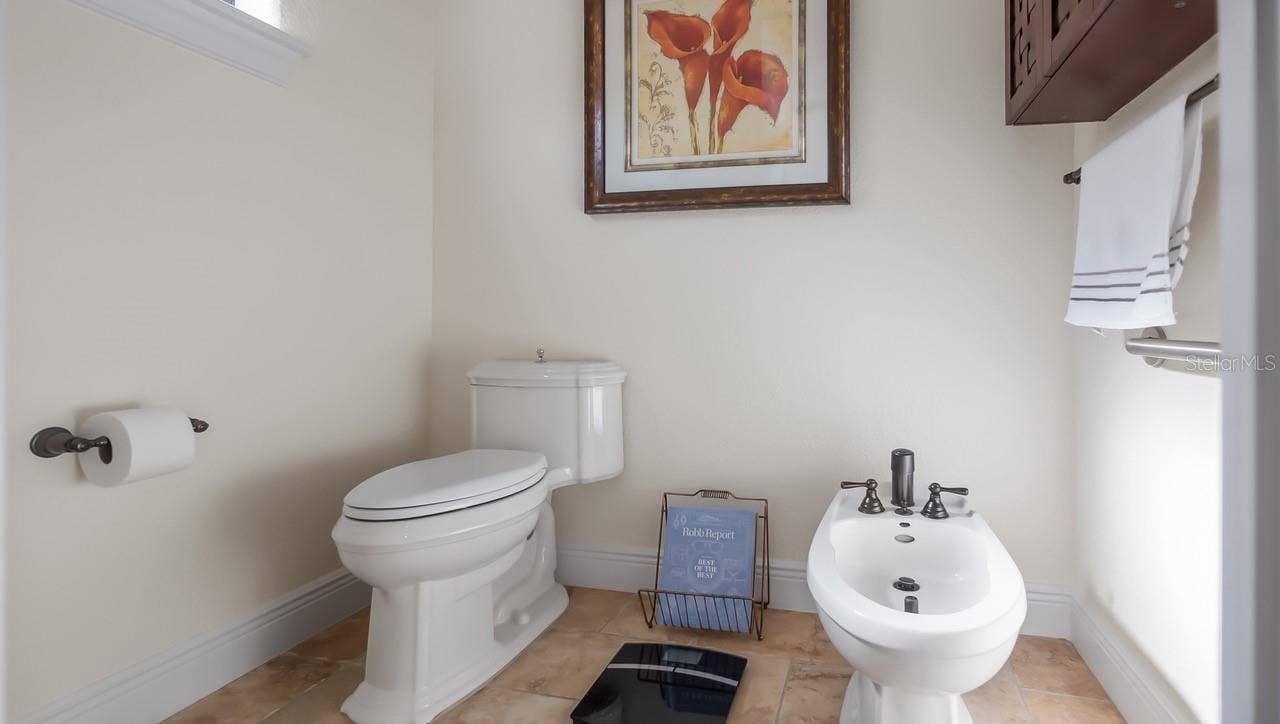 Private Water Closet with Bidet