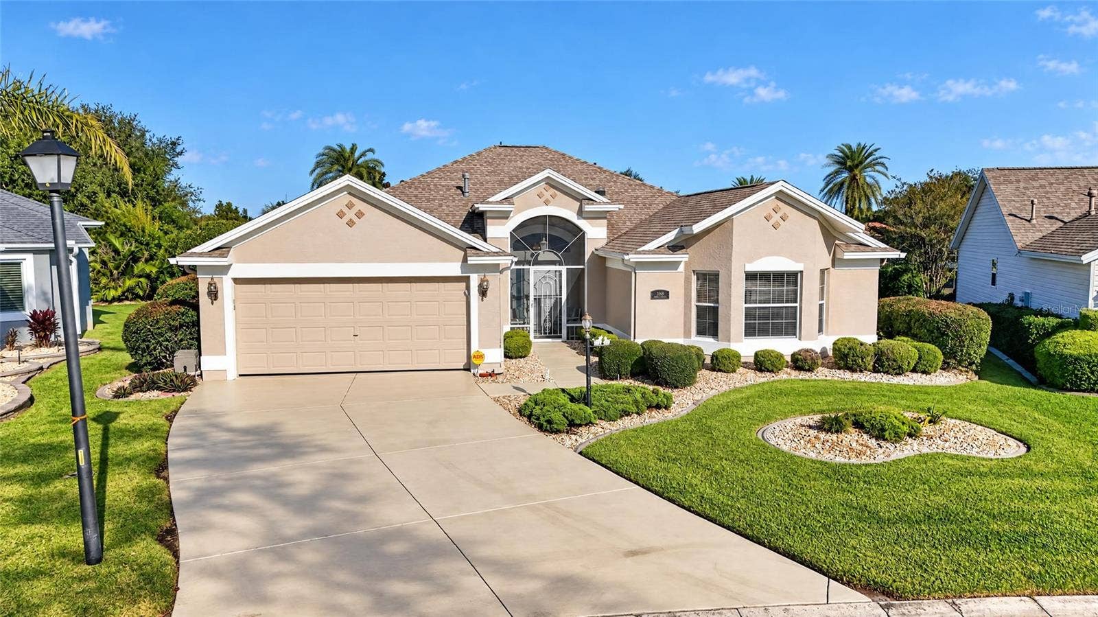 3568 WORTH CIRCLE, The Villages, FL 32162 Front of Home