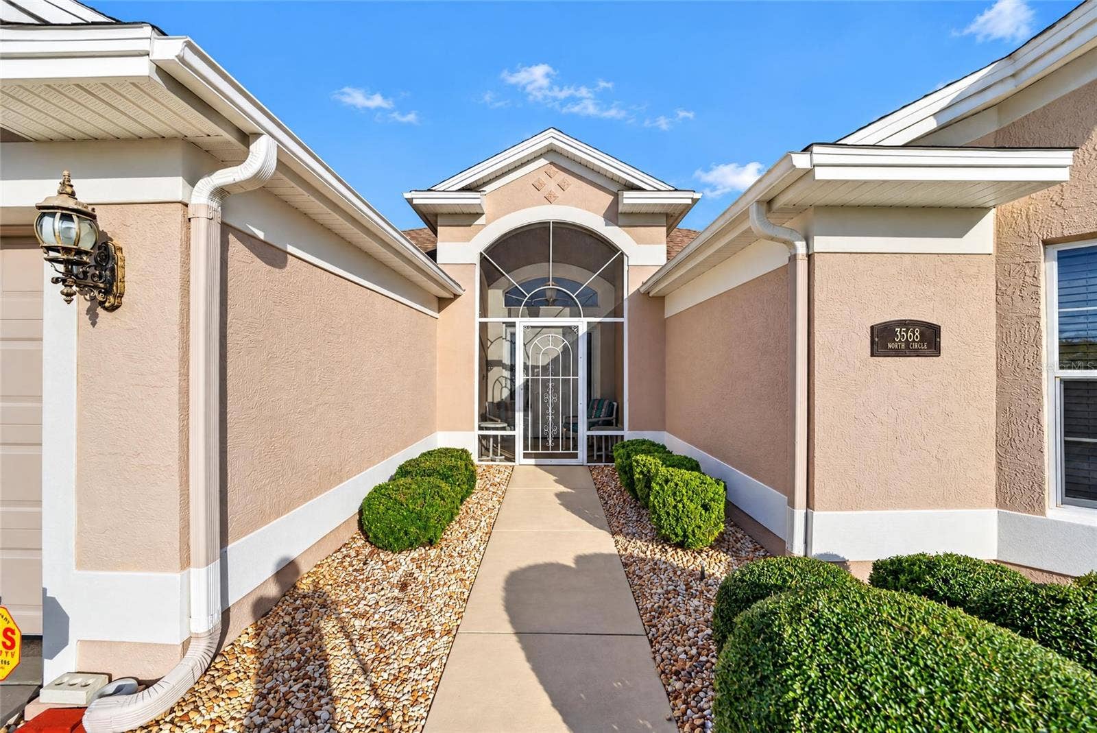 3568 WORTH CIRCLE, The Villages, FL 32162 Walkway to Entrance