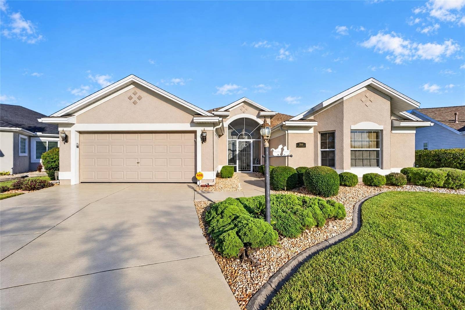 3568 WORTH CIRCLE, The Villages, FL 32162 Front of Home