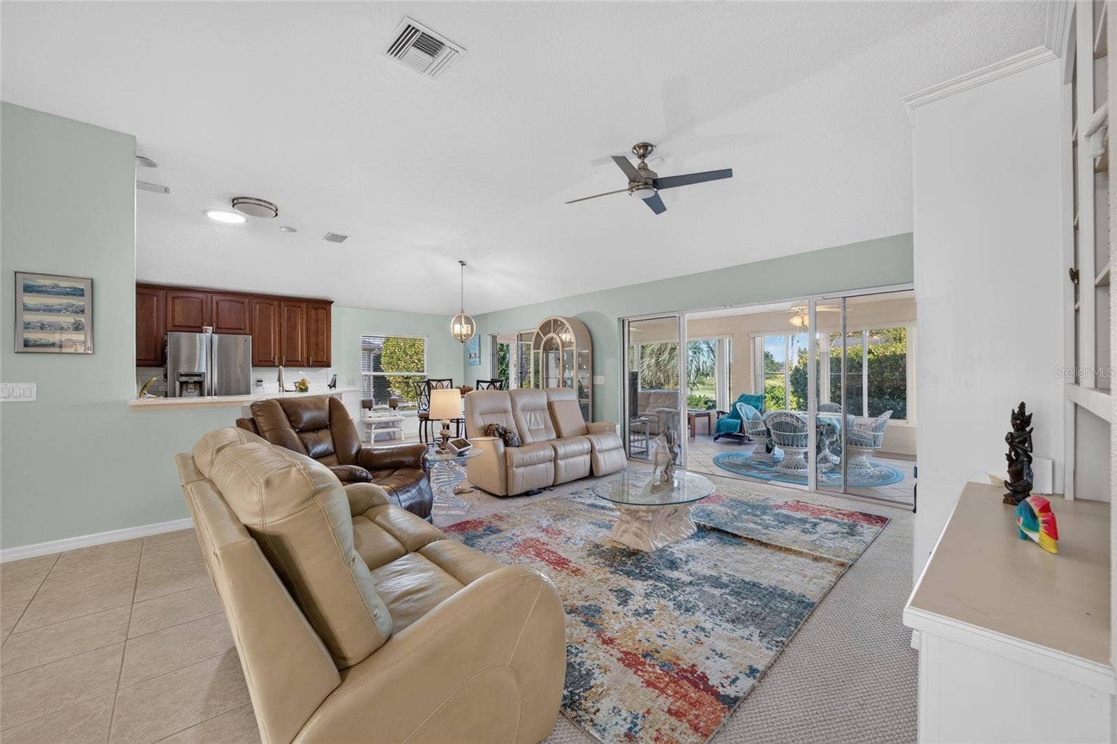 3568 WORTH CIRCLE, The Villages, FL 32162 Living Room