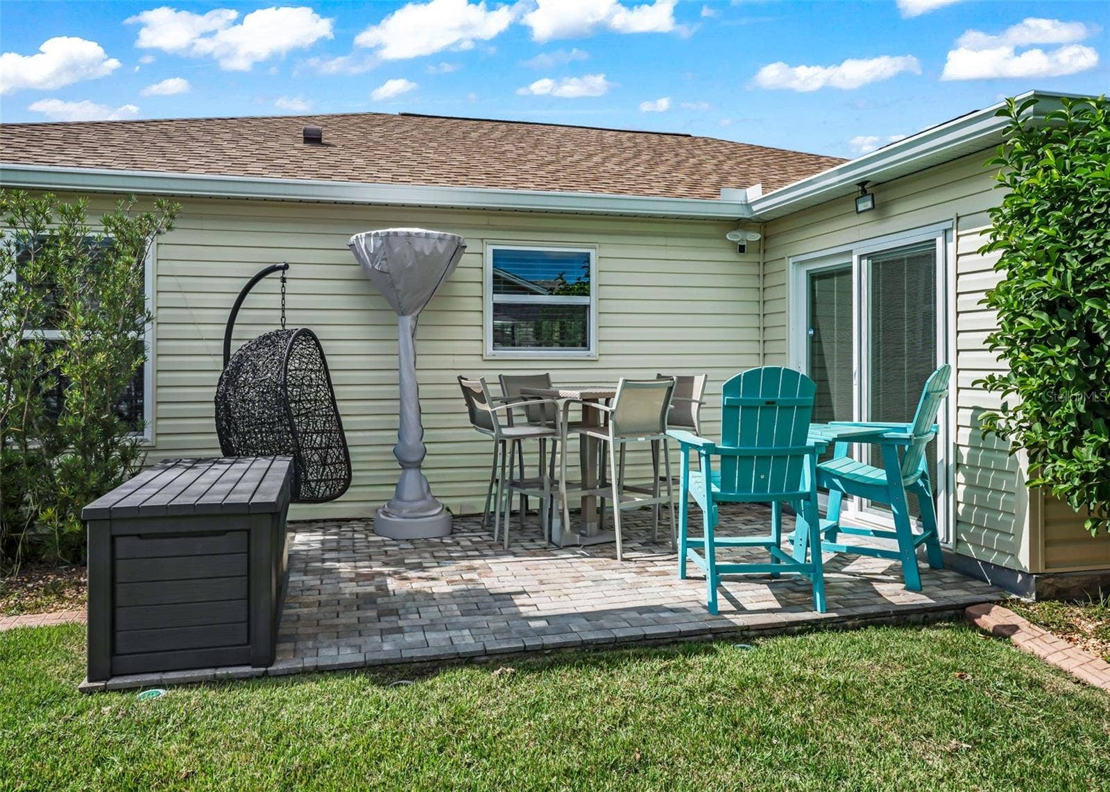 3229 DRESSENDORFER DRIVE, The Villages, FL 32163 Rear Patio