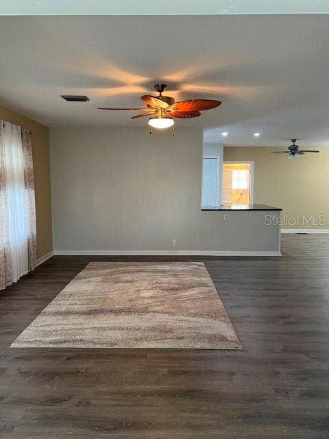 2368 CONESTOGA DRIVE, Leesburg, FL 34748 Open floor plan view of living room into kitchen area