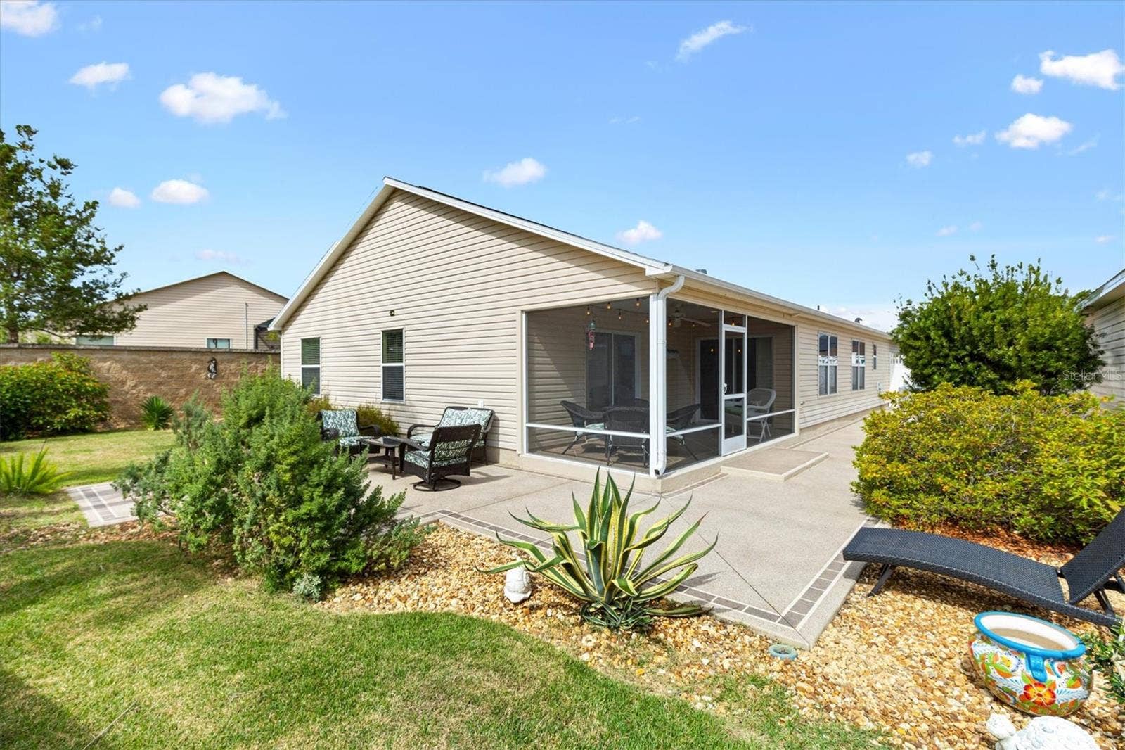 2398 FLATWOOD STREET, The Villages, FL 32162 BACK YARD