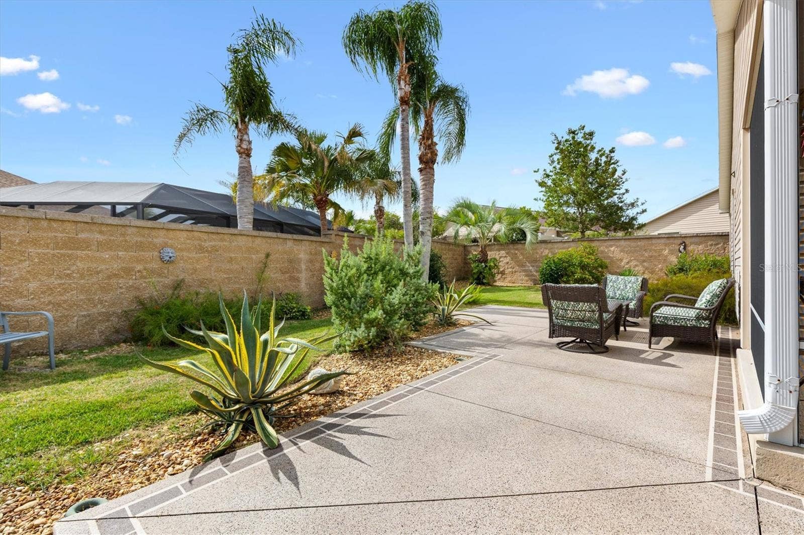2398 FLATWOOD STREET, The Villages, FL 32162 BACK YARD