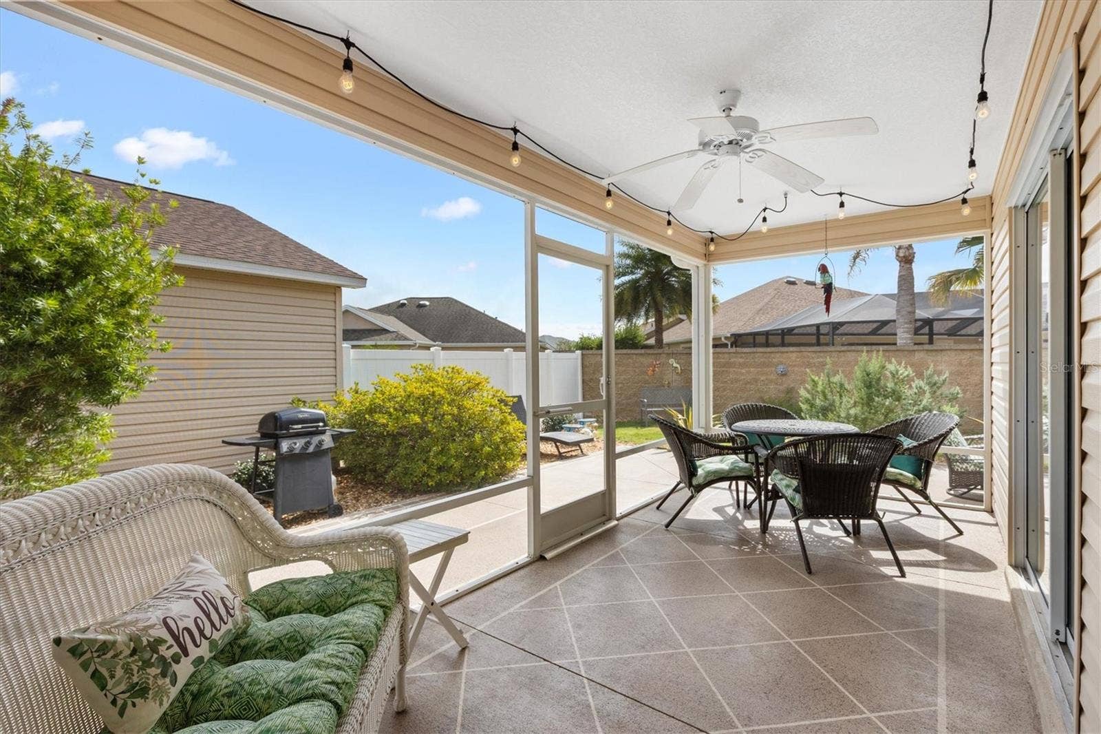 2398 FLATWOOD STREET, The Villages, FL 32162 SCREENED IN LANAI