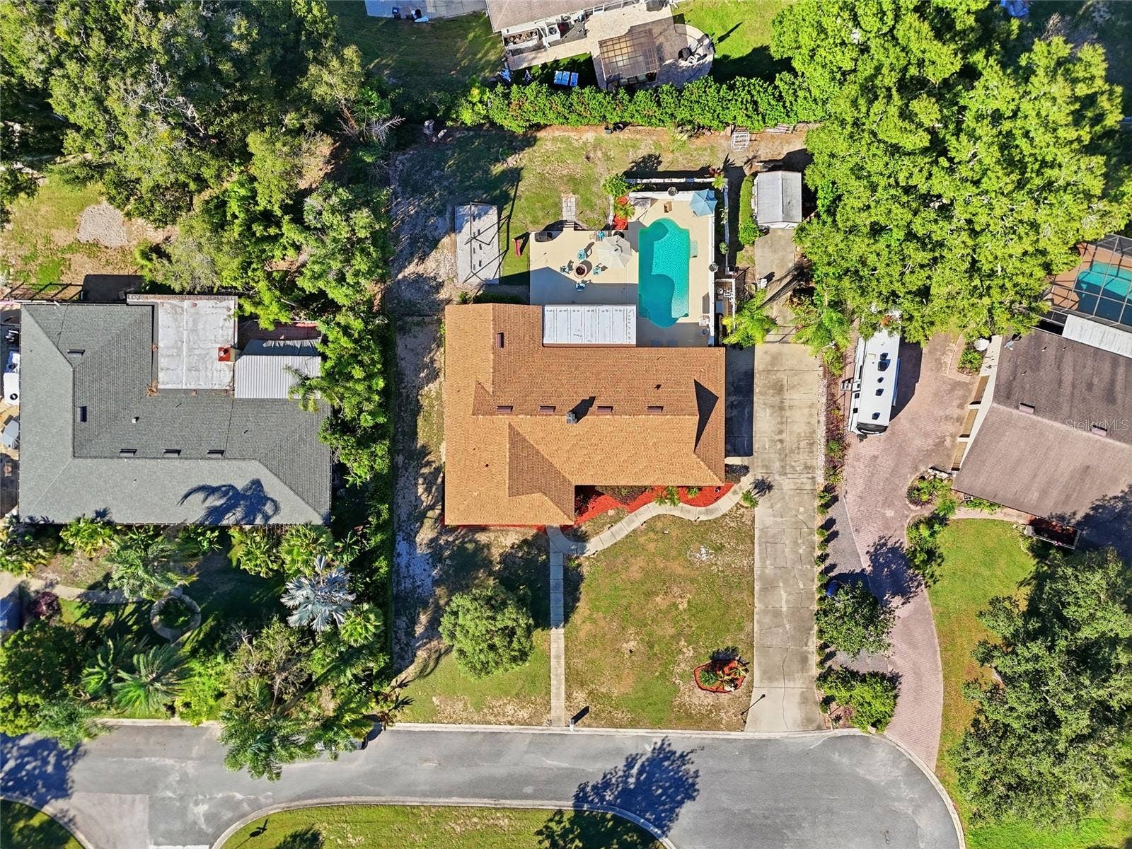 13205 MARIA AVENUE, Clermont, FL 34711 Aerial view