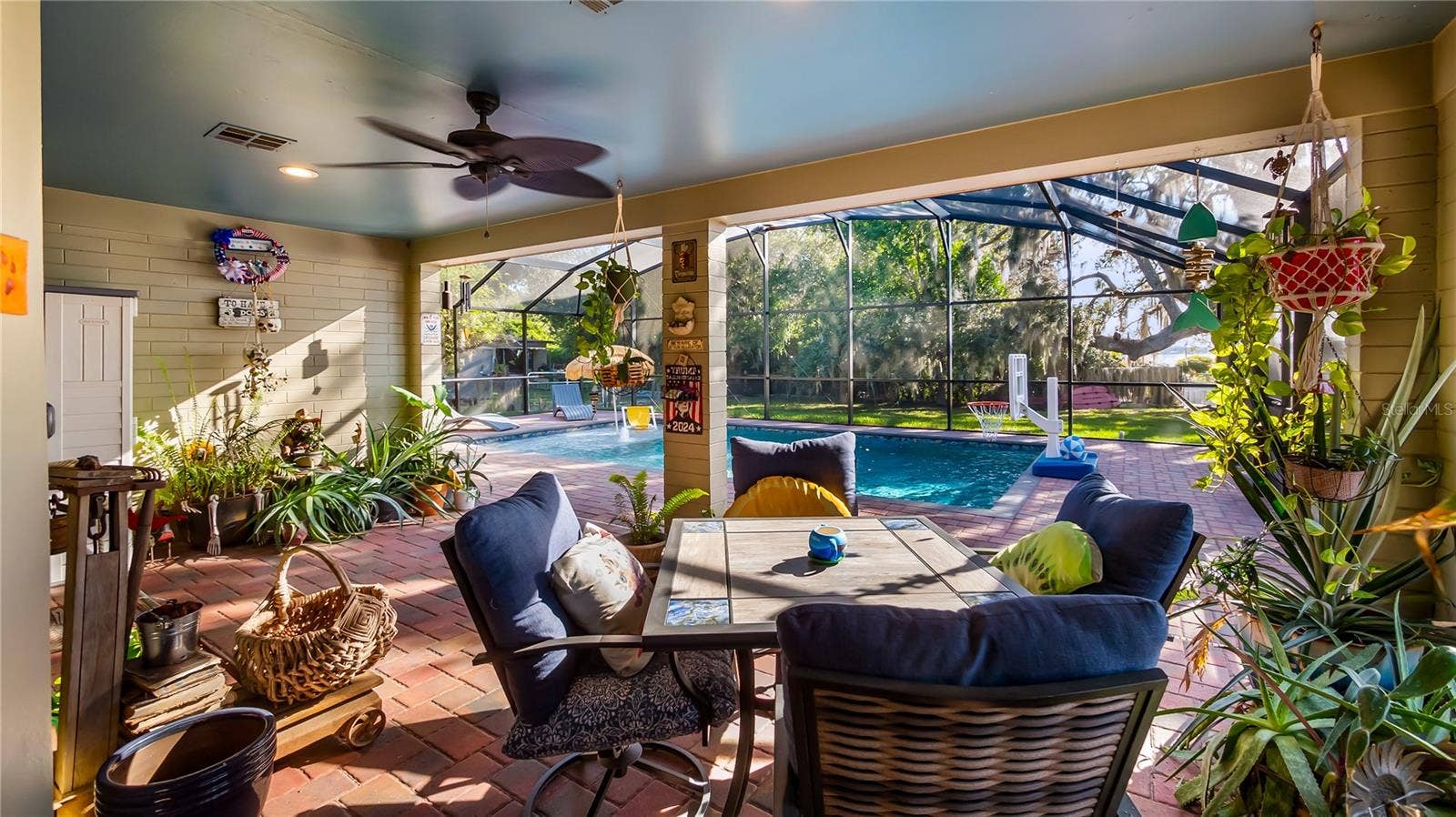 1730 NITA PLACE, Clermont, FL 34711 2 sets of sliders from great room to rear covered porch/pool added in 2023