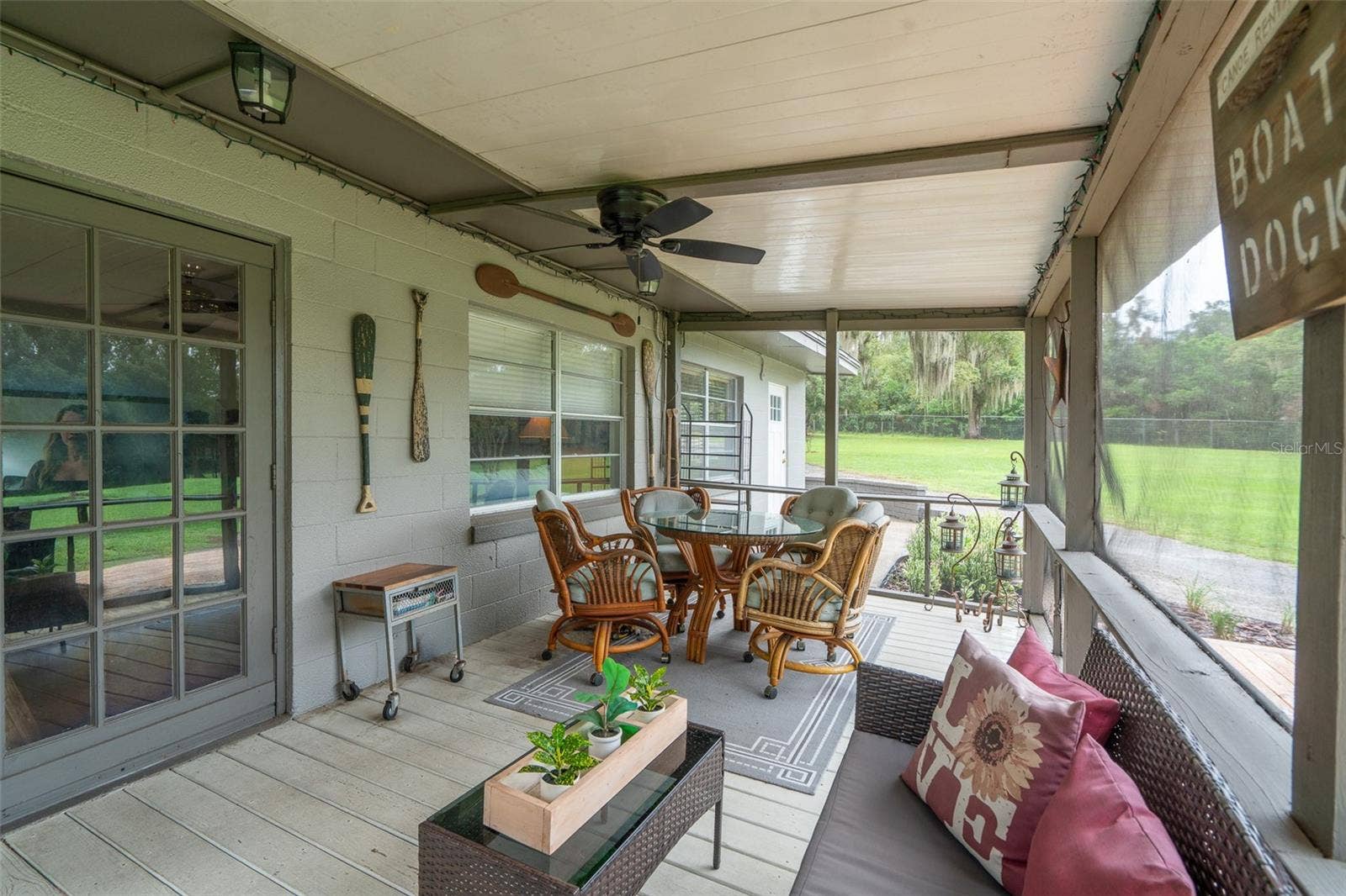 35935 NOLEN LANE, Eustis, FL 32736 Screened porch