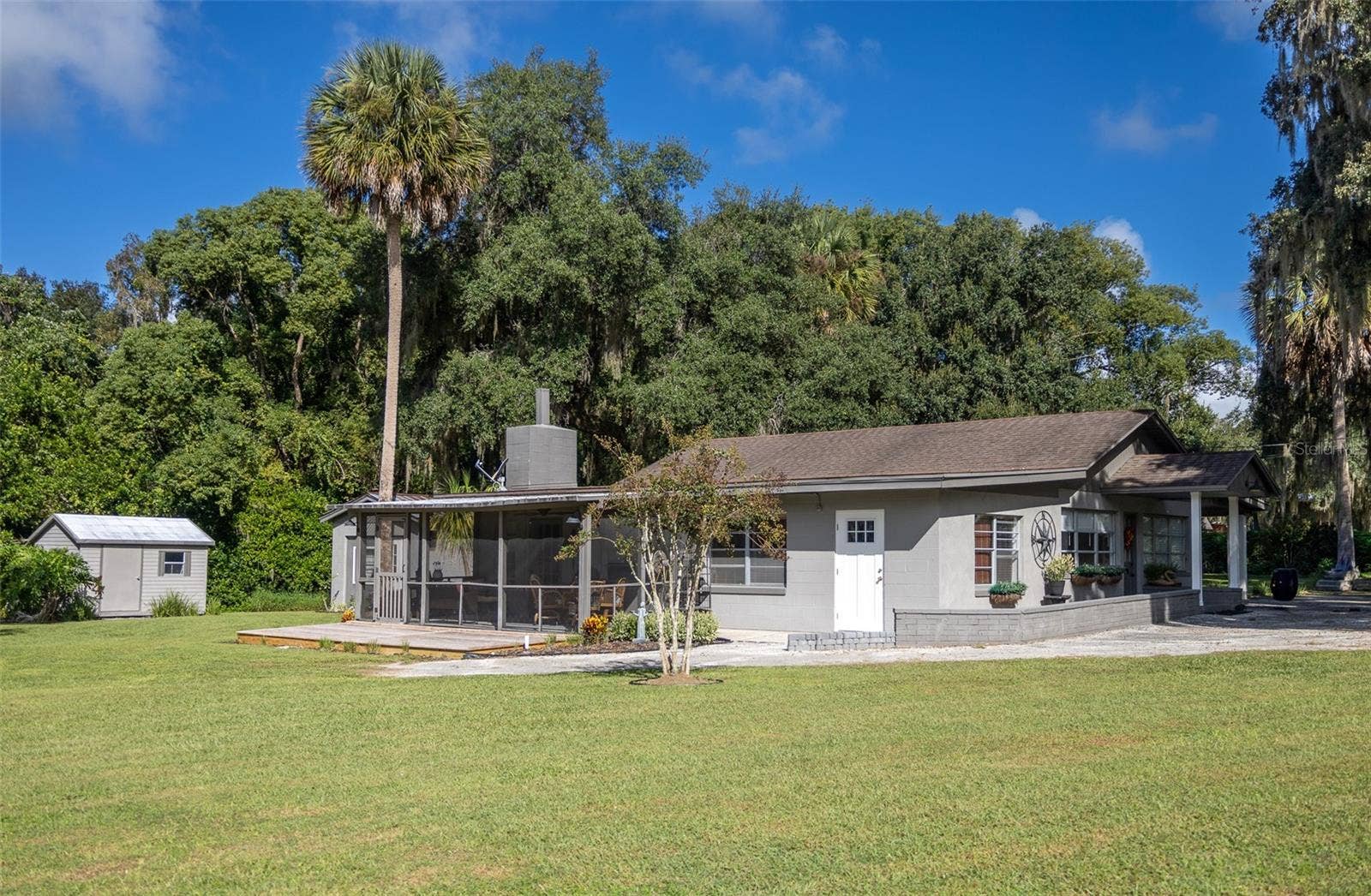 35935 NOLEN LANE, Eustis, FL 32736 East side of home and side parking