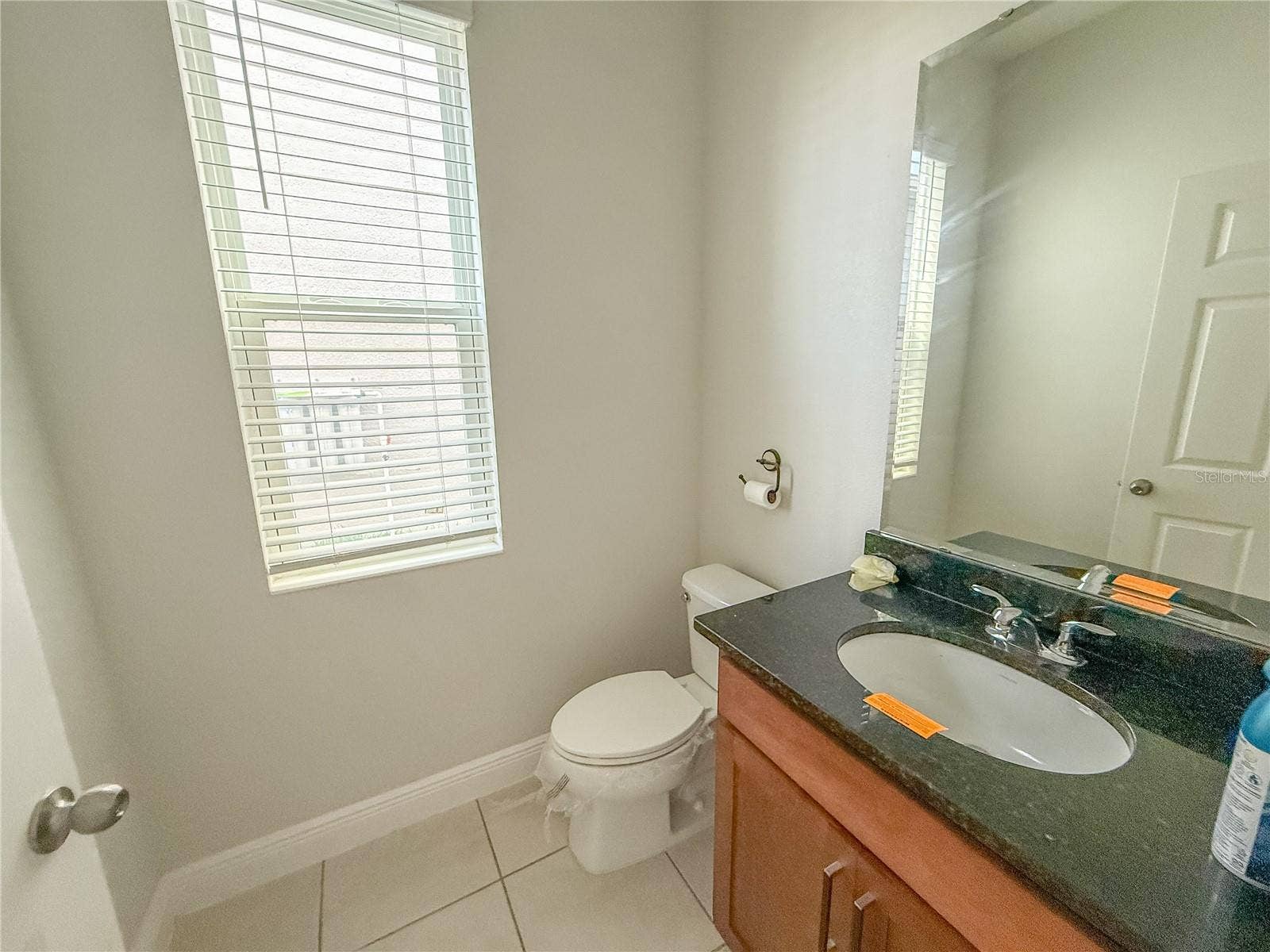 half bathroom downstairs