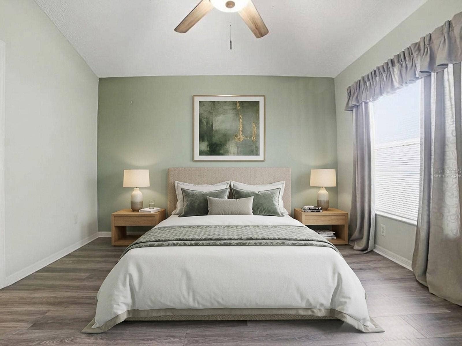 8457 SE 167TH FORSYTH STREET, The Villages, FL 32162 Virtually Staged Primary Bedroom