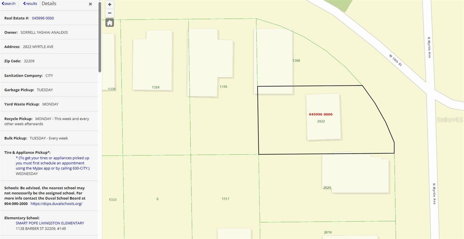 2822 N MYRTLE AVENUE, Jacksonville, FL 32209 2822 N MYRTLE AVENUE, Jacksonville, FL 32209