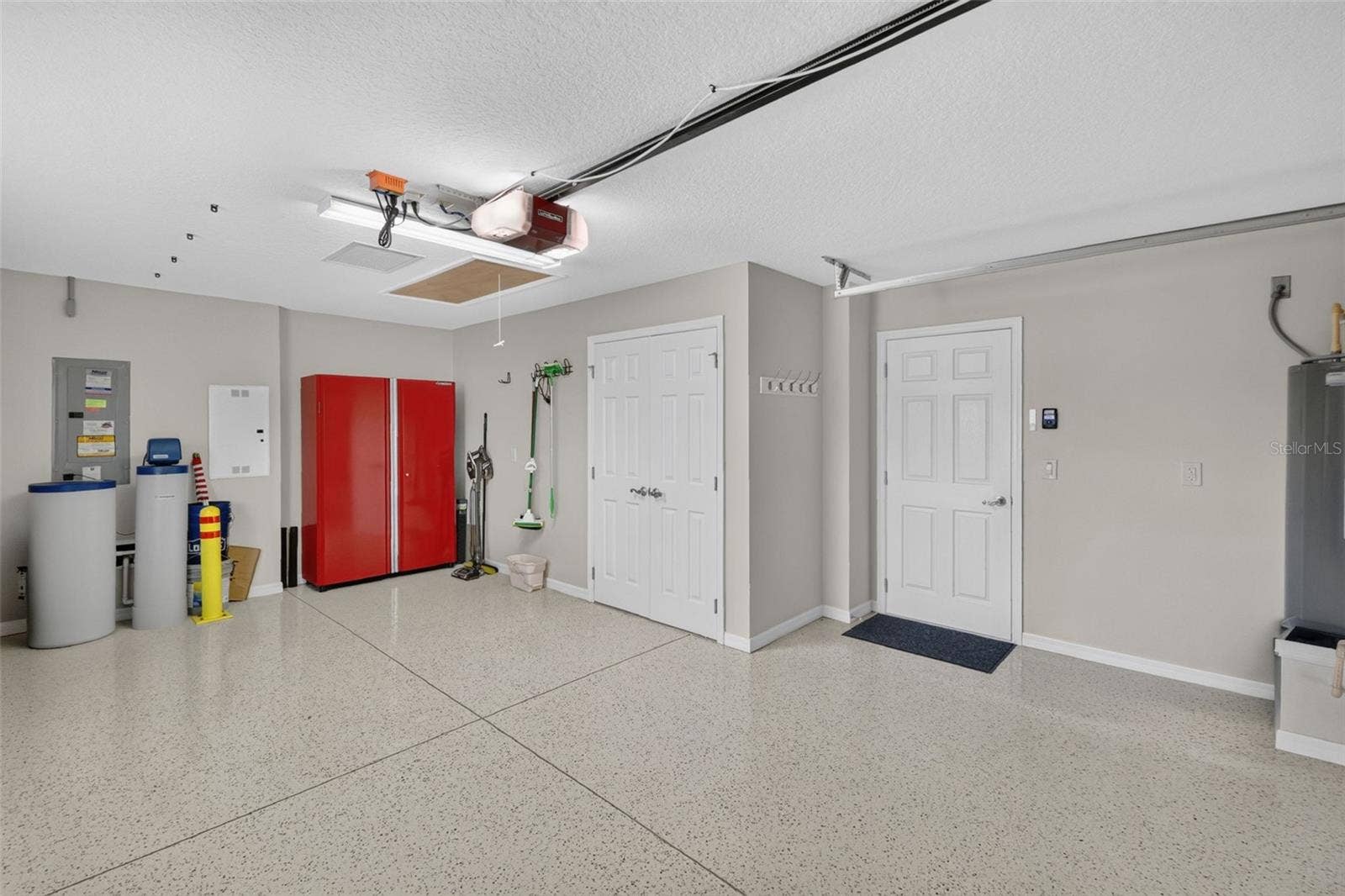 3435 ALLISON PLACE, The Villages, FL 32163 Garage with Epoxy Floor