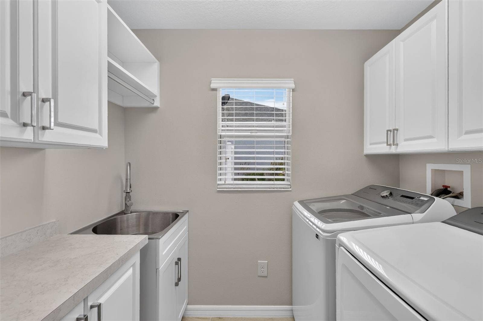 3435 ALLISON PLACE, The Villages, FL 32163 Laundry Room with Sink and Cabinets for extra Storage