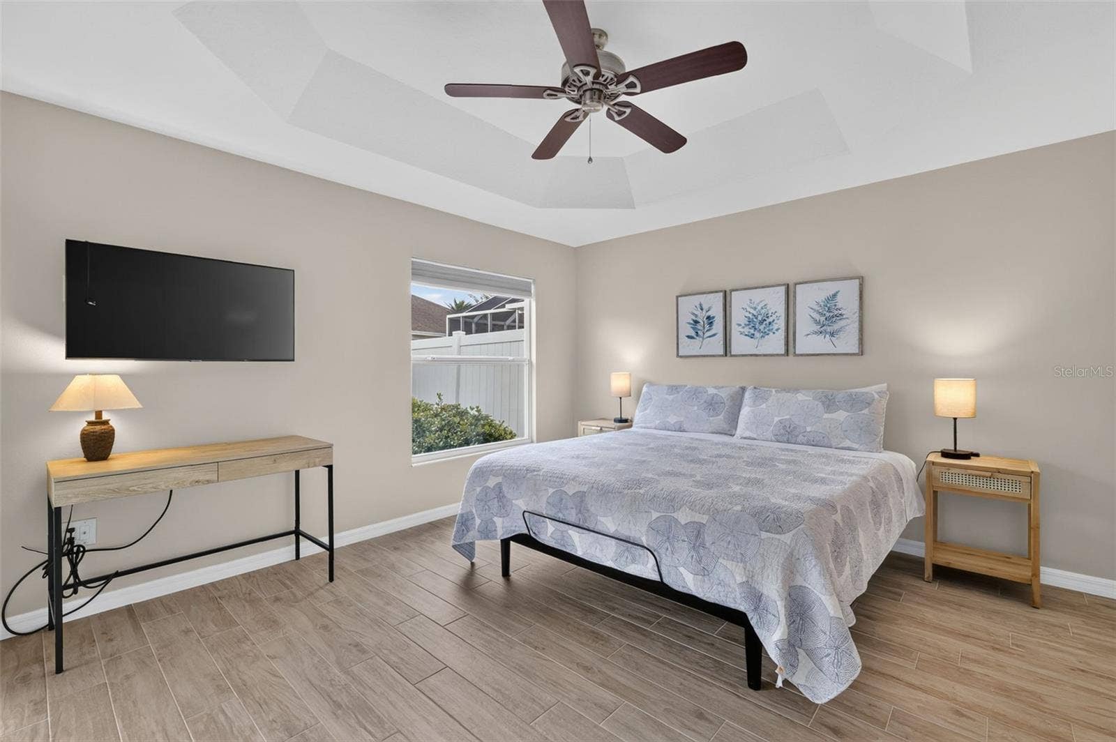 3435 ALLISON PLACE, The Villages, FL 32163 Primary Bedroom with Tray Ceiling