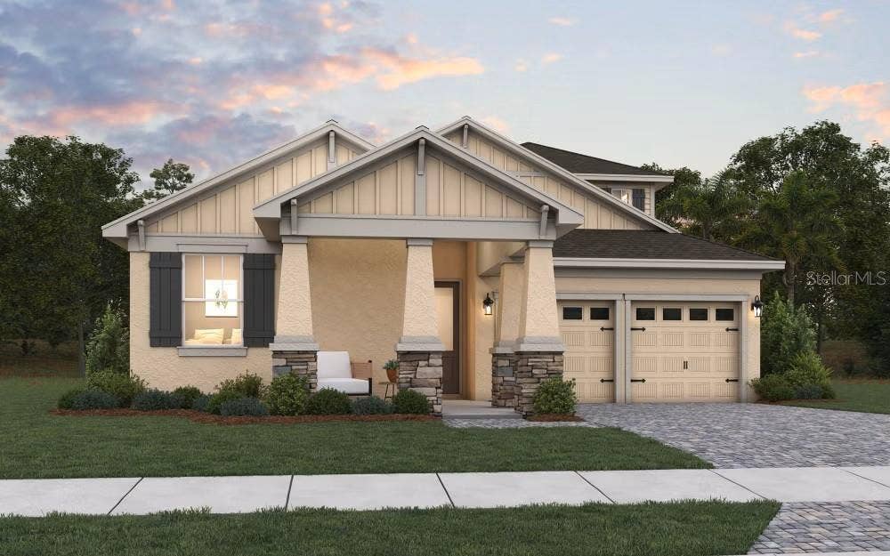 The sample photos included are of the model home and are meant to showcase the craftsmanship and design quality.
