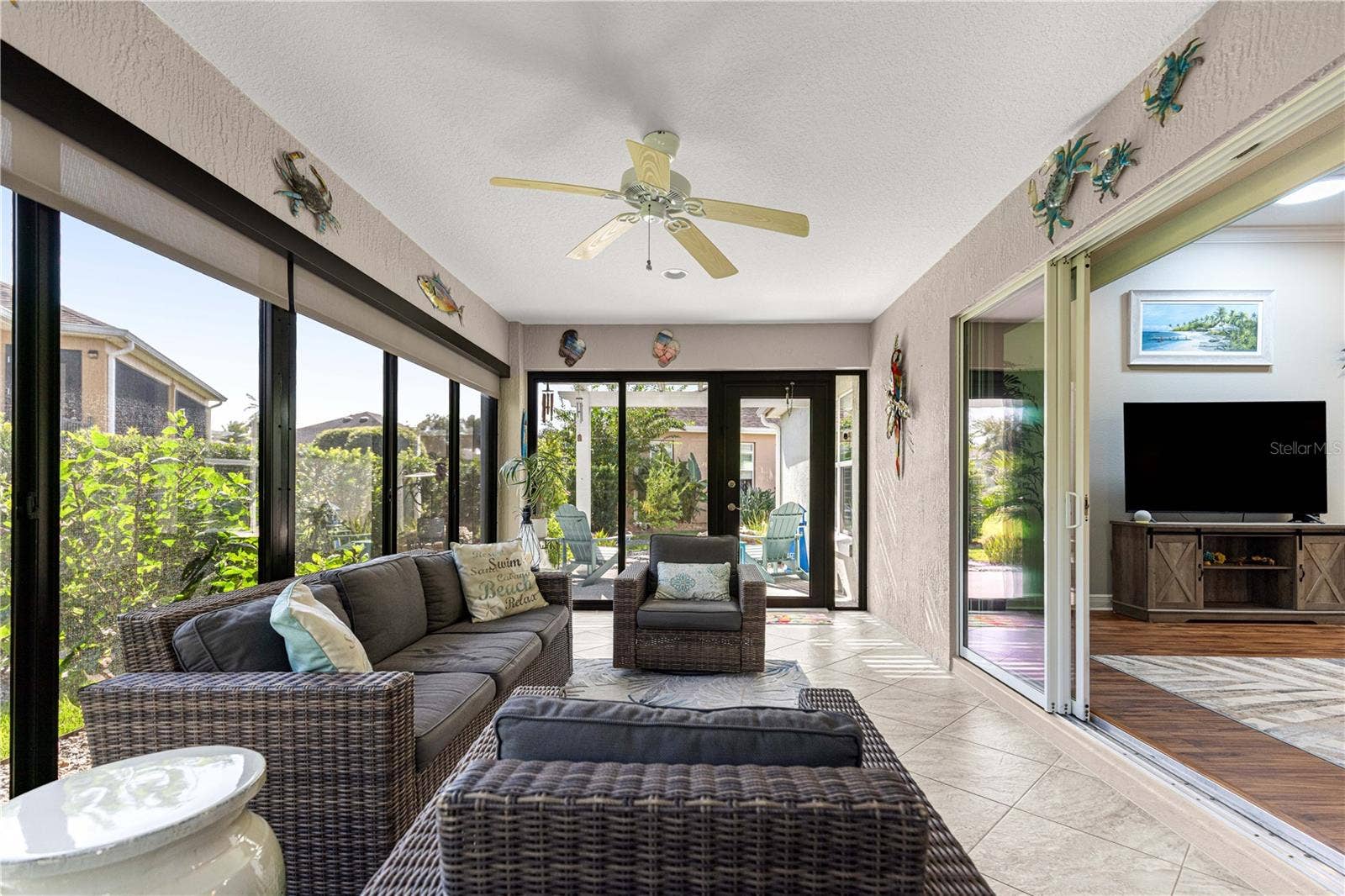 3015 DAFOE TERRACE, The Villages, FL 32163 GLASSED ENCLOSED LANAI