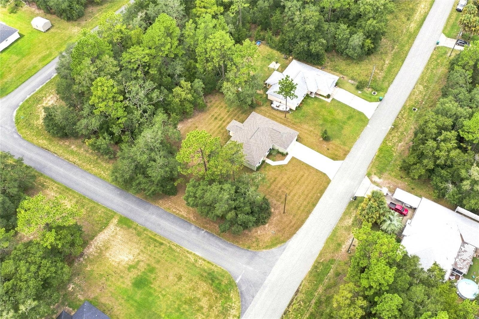 7390 N IRELAND DRIVE, Dunnellon, FL 34434 Overhead Street View