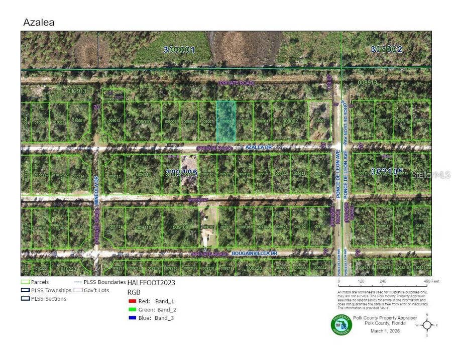 Property photo for 412 AZALEA DRIVE, Indian Lake Estates, FL