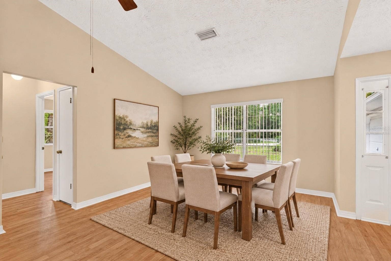 Dining Room Virtually Staged