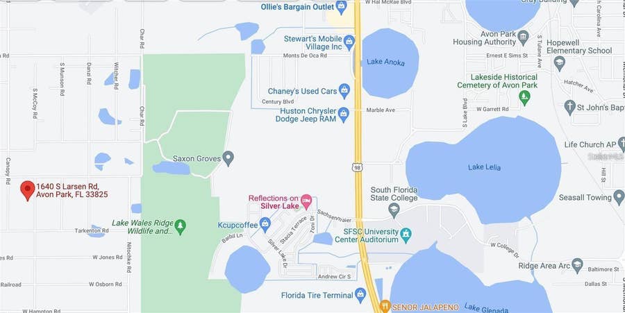 Property photo for 1640 S LARSEN ROAD, Avon Park, FL