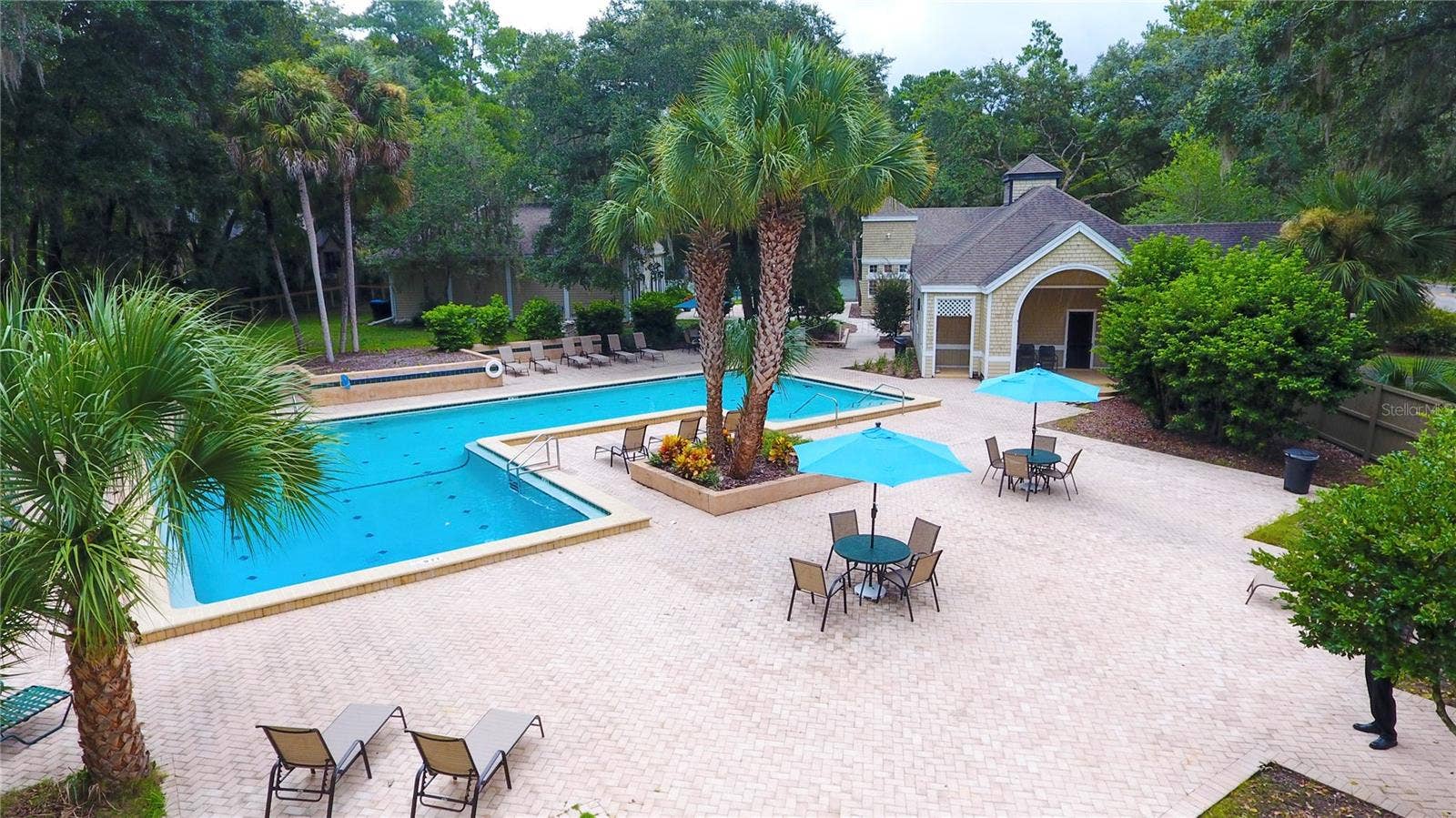 Second CC pool by Pickleball courts and fitness center