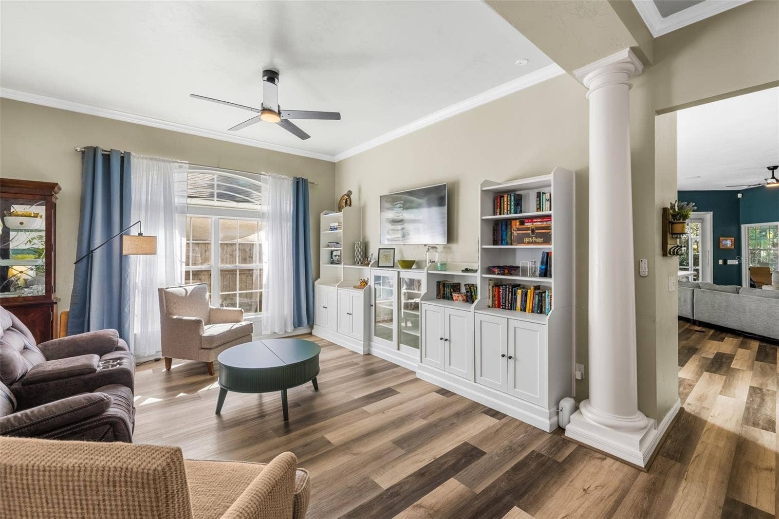 Luxury Vinyl Plank though out living areas