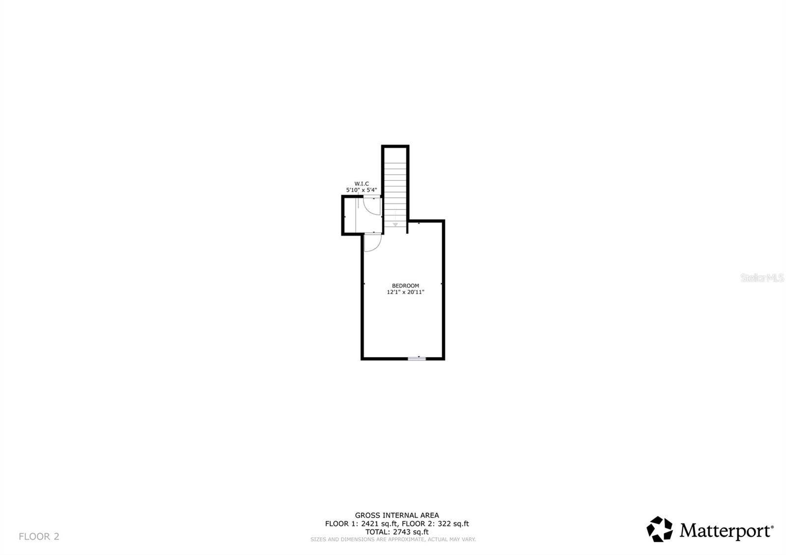 Bonus room above garage