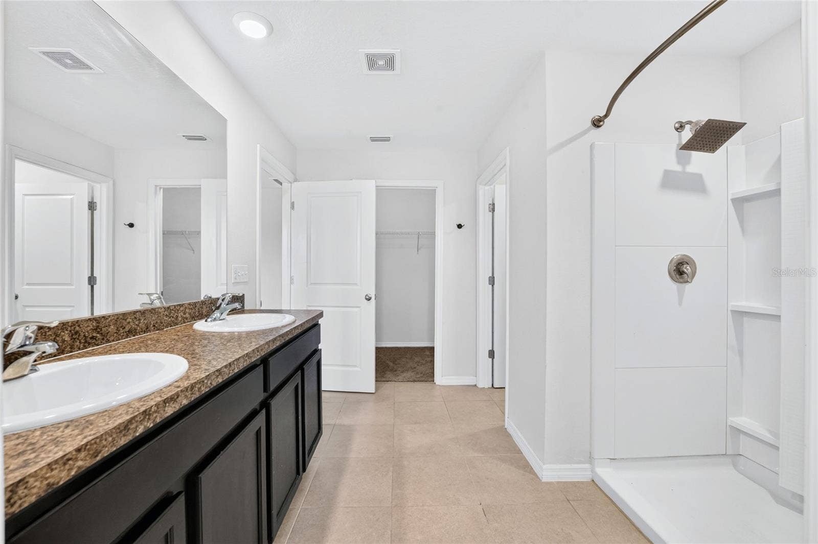 Large Walk-in Shower