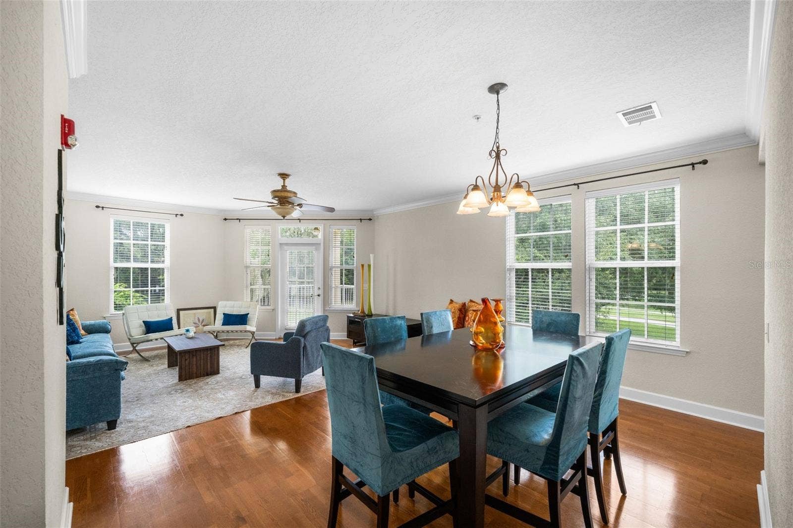 4715 SW 91ST DRIVE, #201, Gainesville, FL 32608 Dining room open to living area