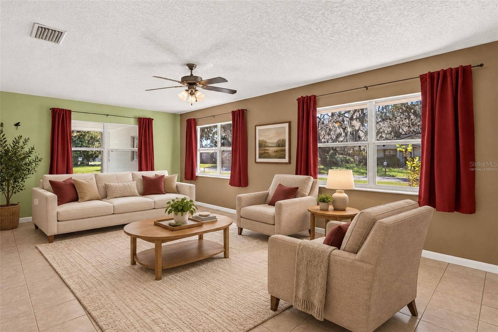 Living Room *Virtually Staged