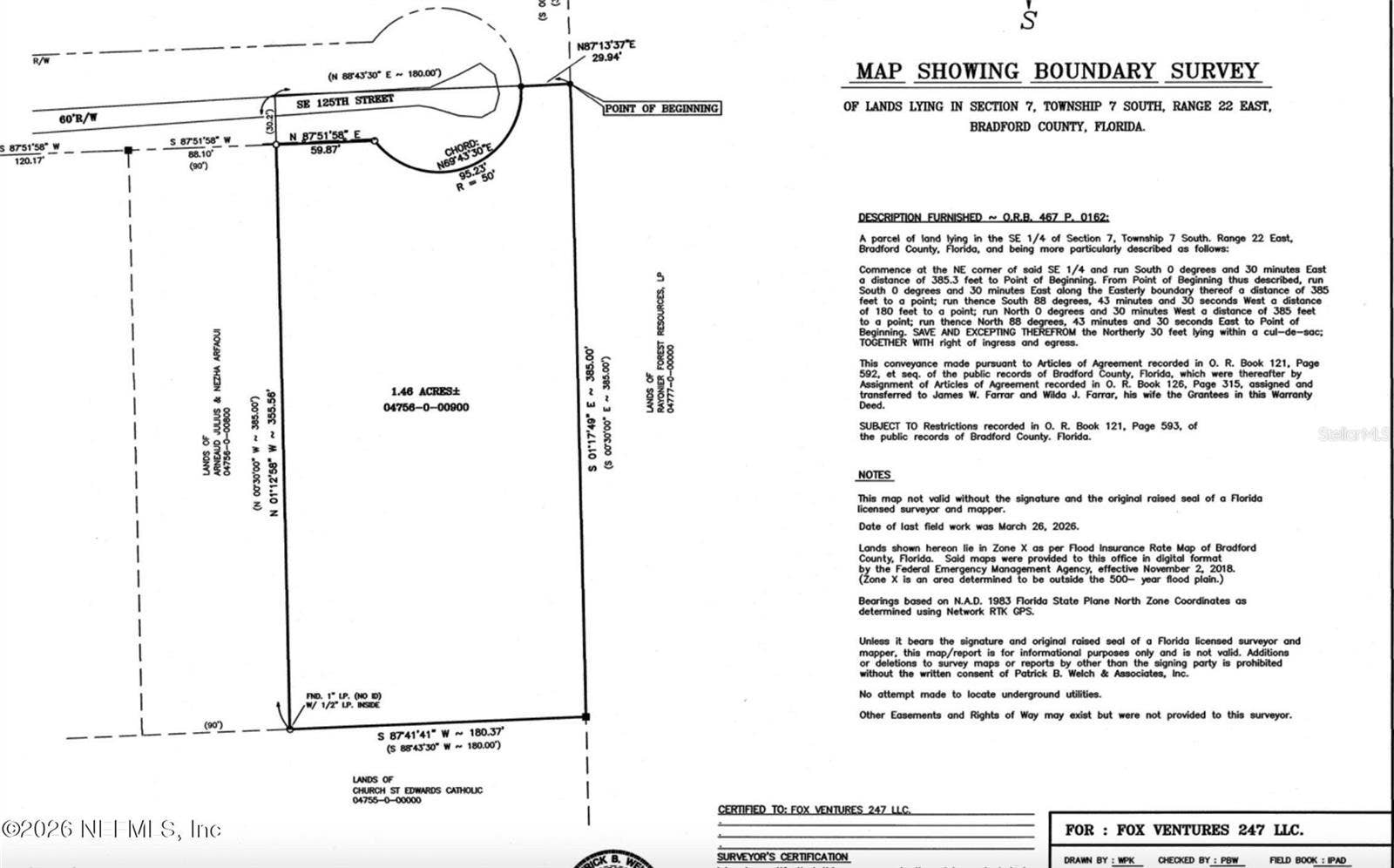 0 SE 125TH STREET, Starke, FL 32091 0 SE 125TH STREET, Starke, FL 32091
